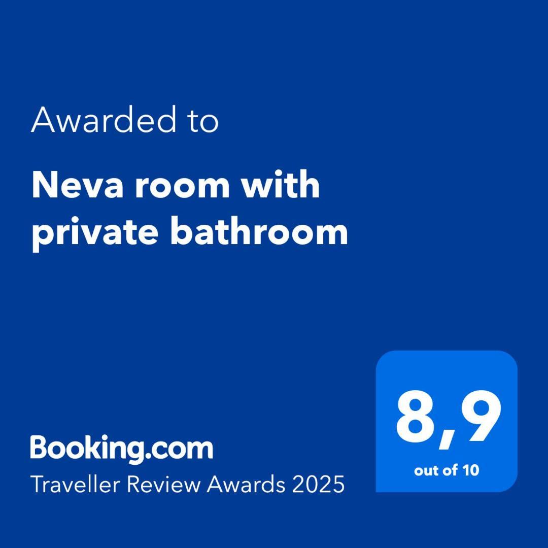 Neva Room With Private Bathroom Zára Kültér fotó